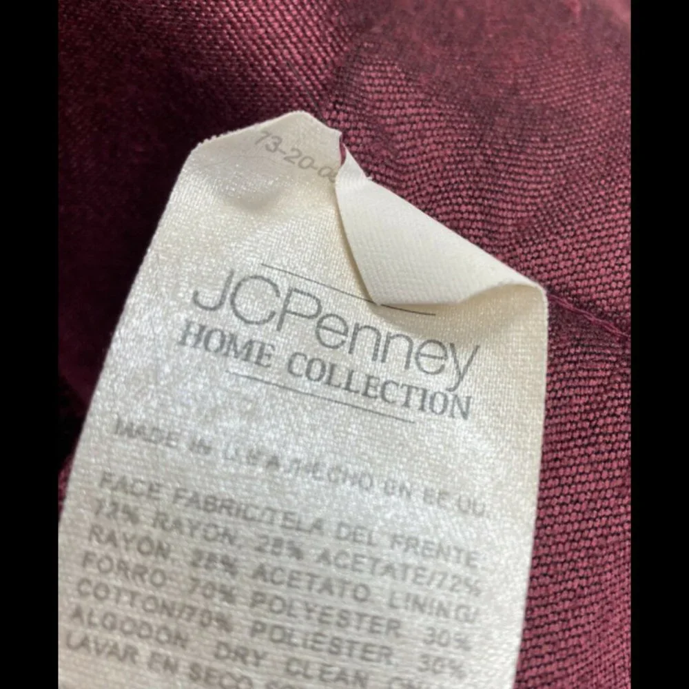6 Vintage 70s Waterfall Valances Rare Curtains  J.C. Penney